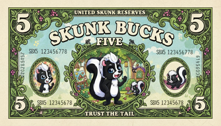 SKUNK BUCKS!